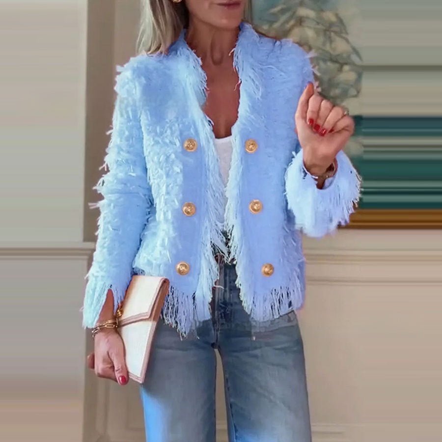 Women’s Elegant Niche Tassel Jacket - WAREHOUSE SHOP