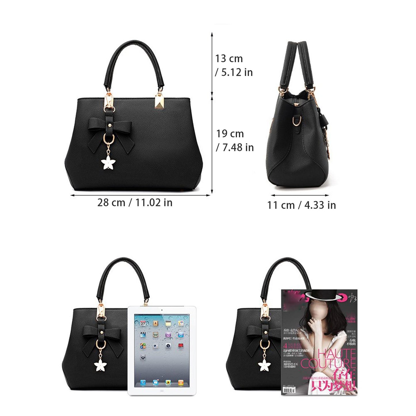 Women's Handbags, New Top Handle Shoulder & Messenger Tote Bag - WAREHOUSE SHOP