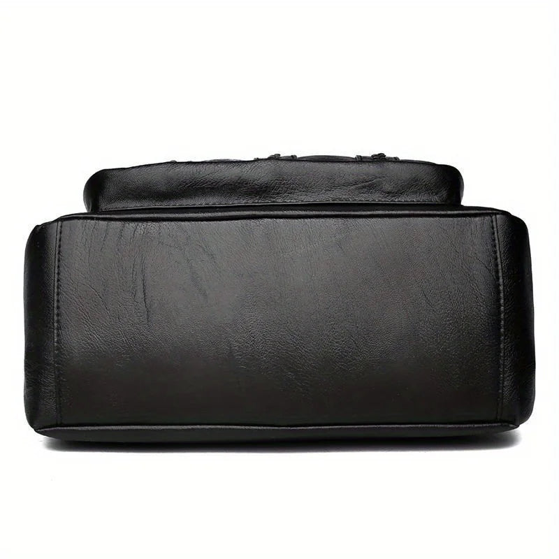 Women’s lightweight shoulder bag with spacious multi - layered compartments, perfect for mothers, middle - aged, and everyday use. - WAREHOUSE SHOP
