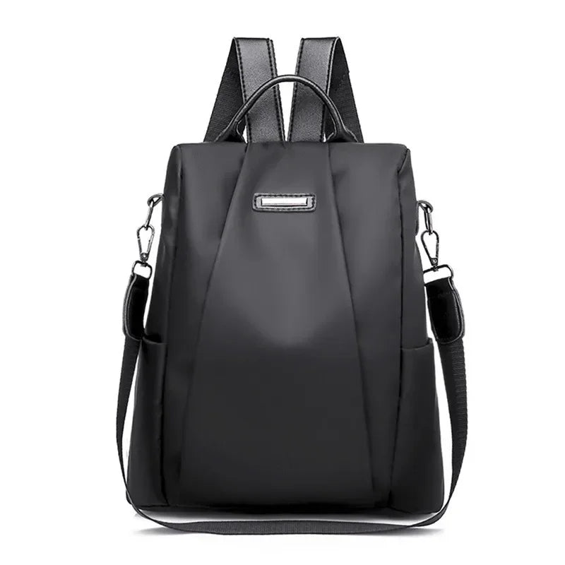 Women’s Nylon Fashion Backpack – Lightweight, Waterproof, Large Capacity, Multi - Functional with Detachable Shoulder Strap - WAREHOUSE SHOP