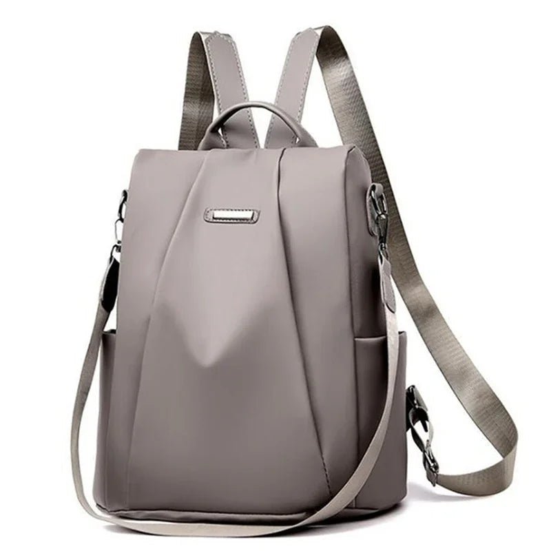 Women’s Nylon Fashion Backpack – Lightweight, Waterproof, Large Capacity, Multi - Functional with Detachable Shoulder Strap - WAREHOUSE SHOP