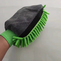 1/5pcs Car Washing Gloves Waterproof Microfiber Chenille Gloves Car Cleaning Mitt Detailing Brush Auto Care Double - faced Glove - WAREHOUSE SHOP