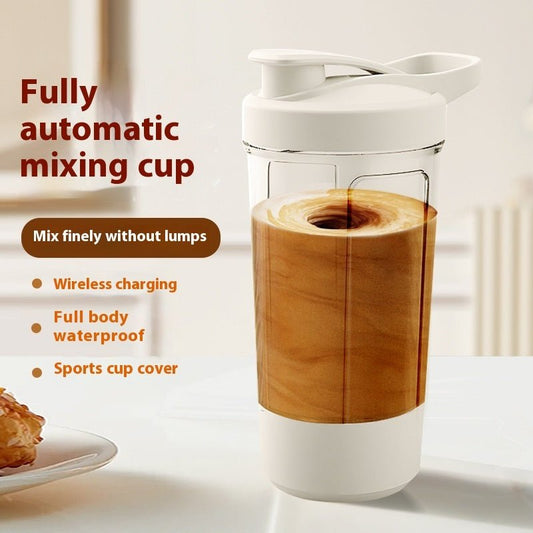400ML 14oz Electric Protein Powder Mixing Cup Automatic Shaker Mixer Shake Bottle Milk Coffee Blender Kettle Fro Gym 1200mAh - WAREHOUSE SHOP