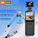 4K HD Handheld Xiaomi Pocket Camera. 180° Rotating, Mini Portable Camera, Wearable Night Vision Outdoor Sports Camera. - WAREHOUSE SHOP