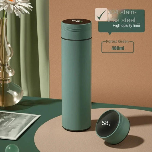 500ml Smart Thermos Bottle with LED Temp Display - WAREHOUSE SHOP