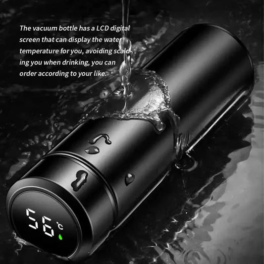 500ml Smart Thermos Bottle with LED Temp Display - WAREHOUSE SHOP
