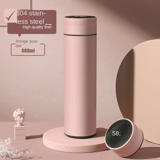 500ml Smart Thermos Bottle with LED Temp Display - WAREHOUSE SHOP