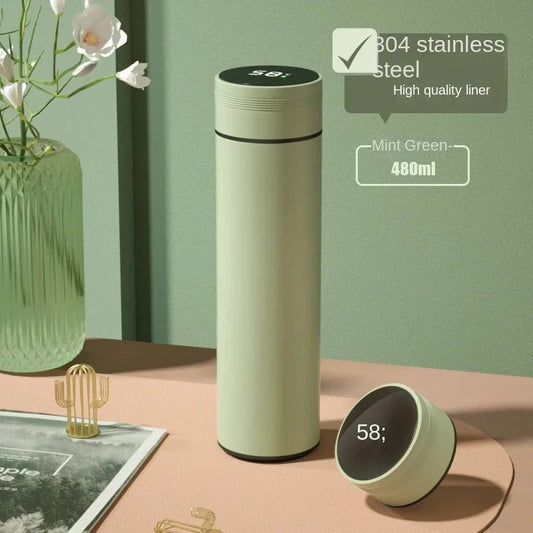 500ml Smart Thermos Bottle with LED Temp Display - WAREHOUSE SHOP