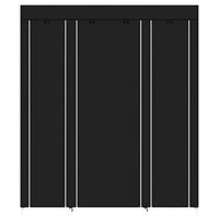 69" Portable Clothes Closet Wardrobe Storage Organizer with Non - Woven Fabric Quick and Easy to Assemble Extra Strong and Durable - WAREHOUSE SHOP