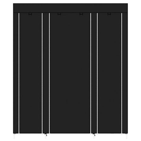 69" Portable Clothes Closet Wardrobe Storage Organizer with Non - Woven Fabric Quick and Easy to Assemble Extra Strong and Durable - WAREHOUSE SHOP