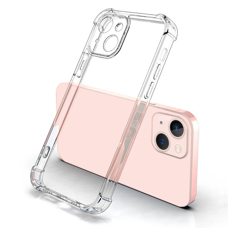 Thick Shockproof Silicone Transparent Phone Case