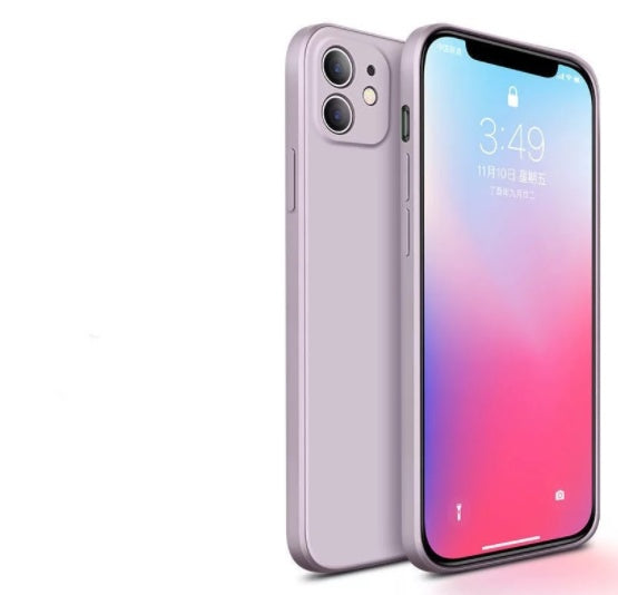 Suitable For All-inclusive Magic Cube Drop Protection Of Straight-edge Liquid Phone Case