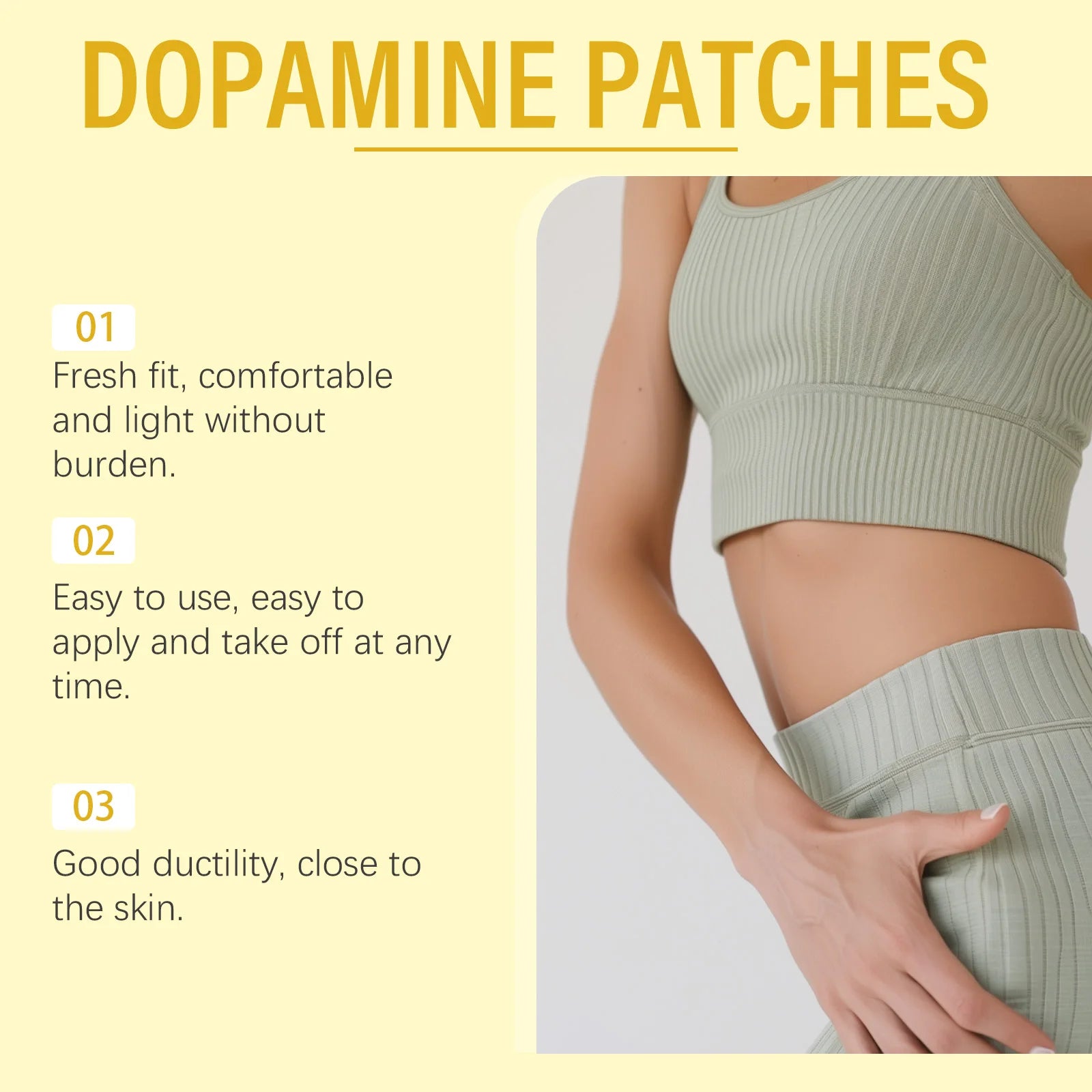 South Moon Dopamine Patch 30pcs - Energy Boost & Anxiety Relief