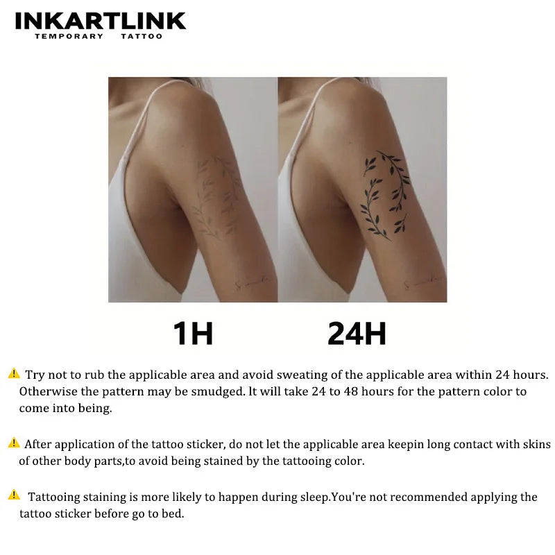 Japanese anime girls Temporary Tattoo,Lasts To 15 Days New Technology Magic Waterproof Semi Permanent Sticker.