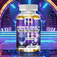 Men's Multivitamin 120 Capsules - Energy Endurance Heart & Brain Health