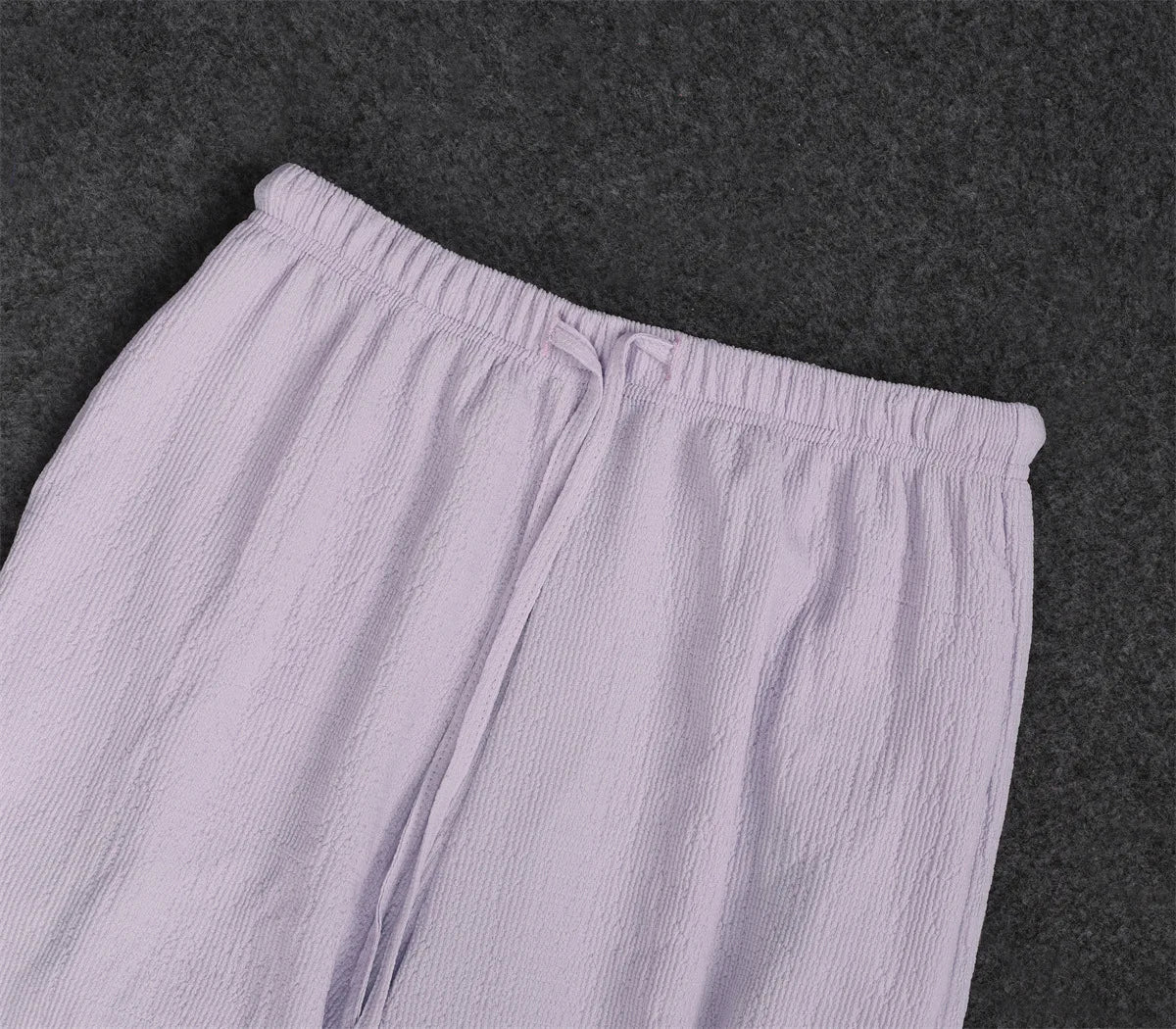 Women Two Piece Wide Leg Shirt Spring Outfits. Ladies Casual Lounge Wear