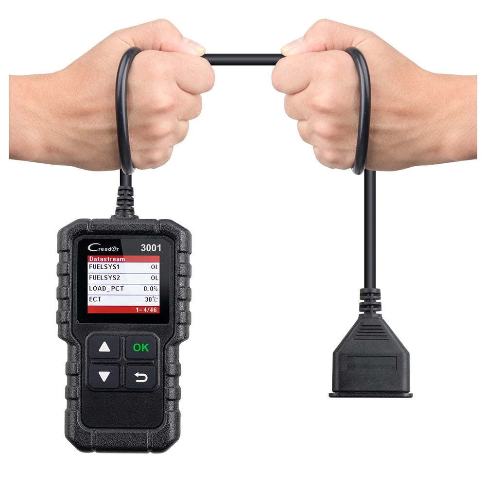 Reliable Car Full OBD2 Diagnostic Tools. Automotive Professional Code Reader, Scanner Check, Engine Free Update pk ELM327