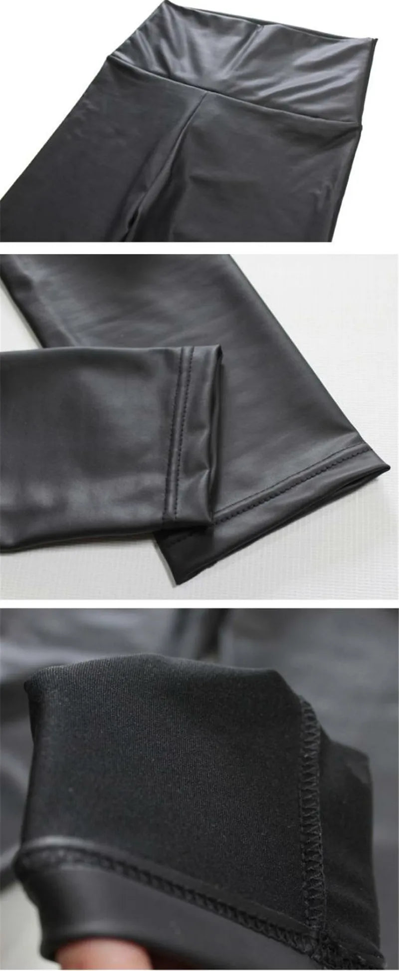 WOMEN'S Leggings, High Waisted Tight, and Sexy PU Leather Pants. Colorful Yoga Pants for Women