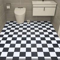 Thicken Floor Stickers Self-adhesive Waterproof Bathroom Floor Stickers Non-slip Home Wallpaper Wear-resistant Kitchen PVC WAREHOUSE SHOP