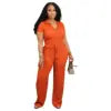 Women Two Piece Wide Leg Shirt Spring Outfits. Ladies Casual Lounge Wear