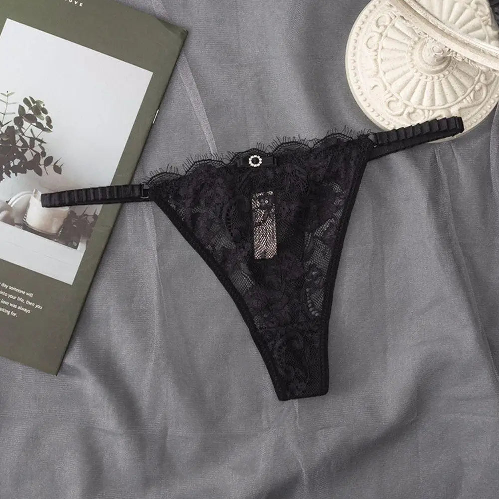 Sexy Underpant, Low Waist Girls. Panties, Flower G-strings, Female Briefs Lace Thong.