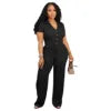 Women Two Piece Wide Leg Shirt Spring Outfits. Ladies Casual Lounge Wear