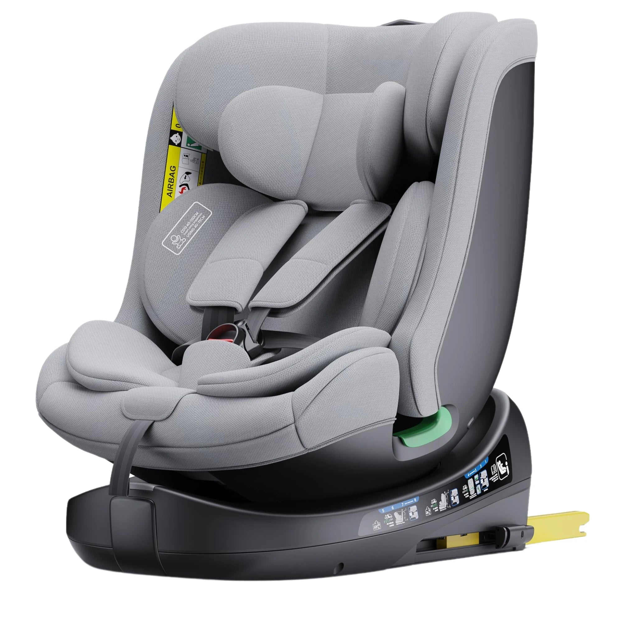 360° ISOFIX Baby Car Seat - ECE R129 0-36kg 0-12 Years