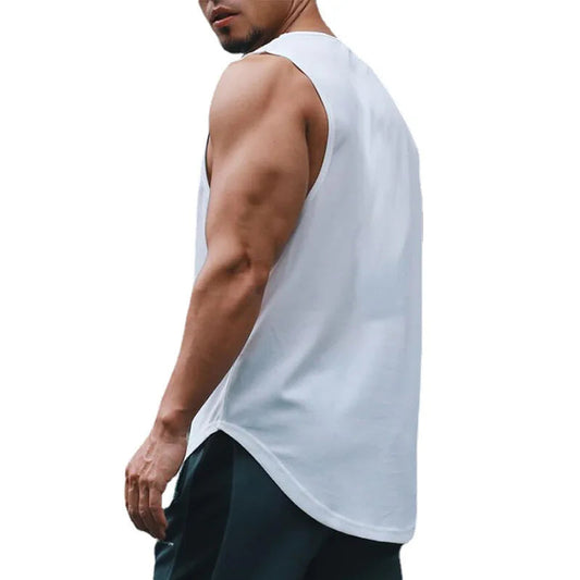 Men's Gym Fitness Top. Sports Training Clothe, Loosed Bodybuilding Sleeveless Shirt. WAREHOUSE SHOP