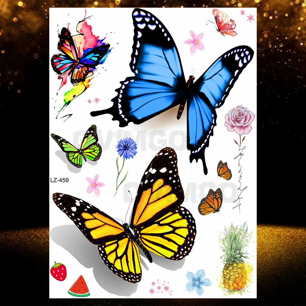 Chicano Bandit Mexico Temporary Tattoos For Men Women Fake Car Nun Tattoo religion Stickers Realistic Back Waterproof Tatoos