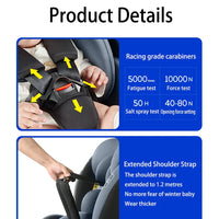 Baby Car Seat ISOFIX car seat Infant Safety Car Seats Child Safety Convertible Child Safety Car Seats 360° Rotatable ECE R129