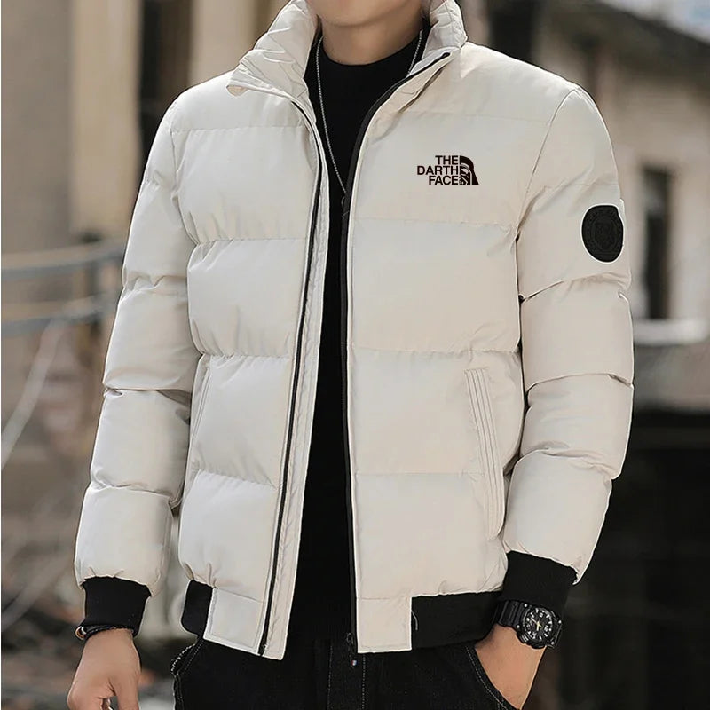 Men’s Windproof Winter Parka – Warm & Sleek Coat