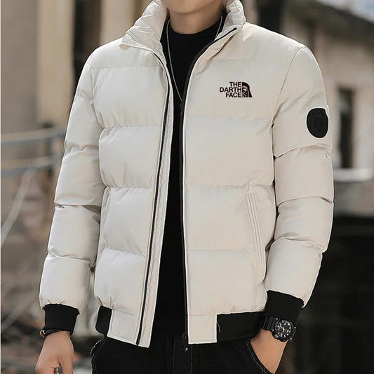 Men’s Windproof Winter Parka – Warm & Sleek Coat