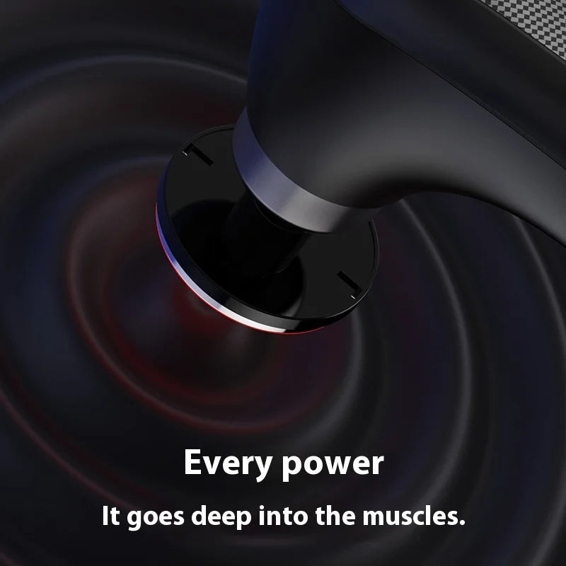 Fascia Gun Massager - Hot & Cold Heads Percussion Back & Neck Relief