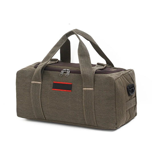 Large Capaci Canvas Travel Bag Handheld Long Distance Lage Bag for Men And Women on Busin Trips Wear Resistant Chee...