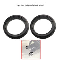 Stroller Tire For Bugaboo Butterfly Back Wheel Tyre Cover Buggy PU Tubless Rear Wheel Casing Baby Pram Replace Accessories