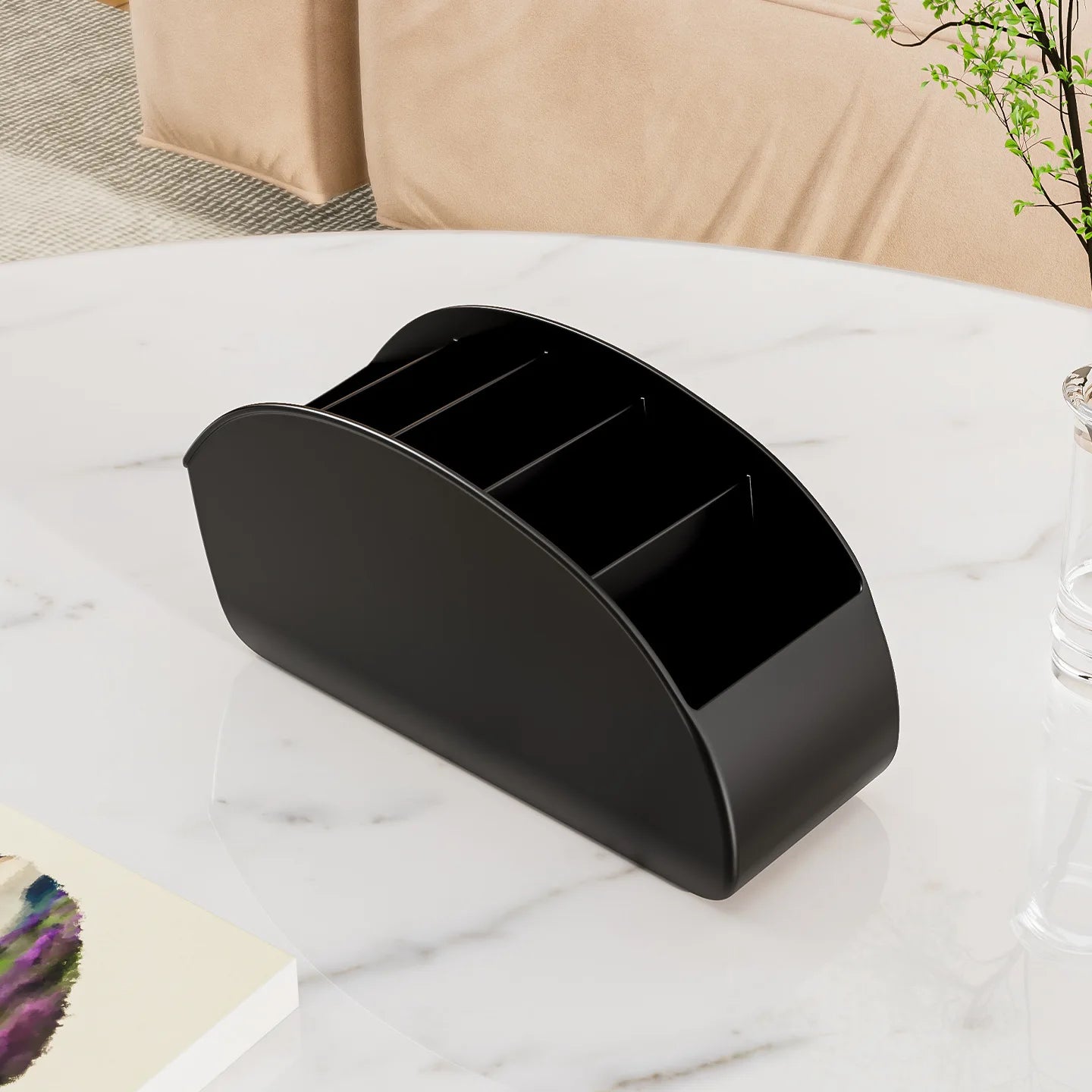 Remote Control Holder - Desktop & Bedside TV Caddy Organizer