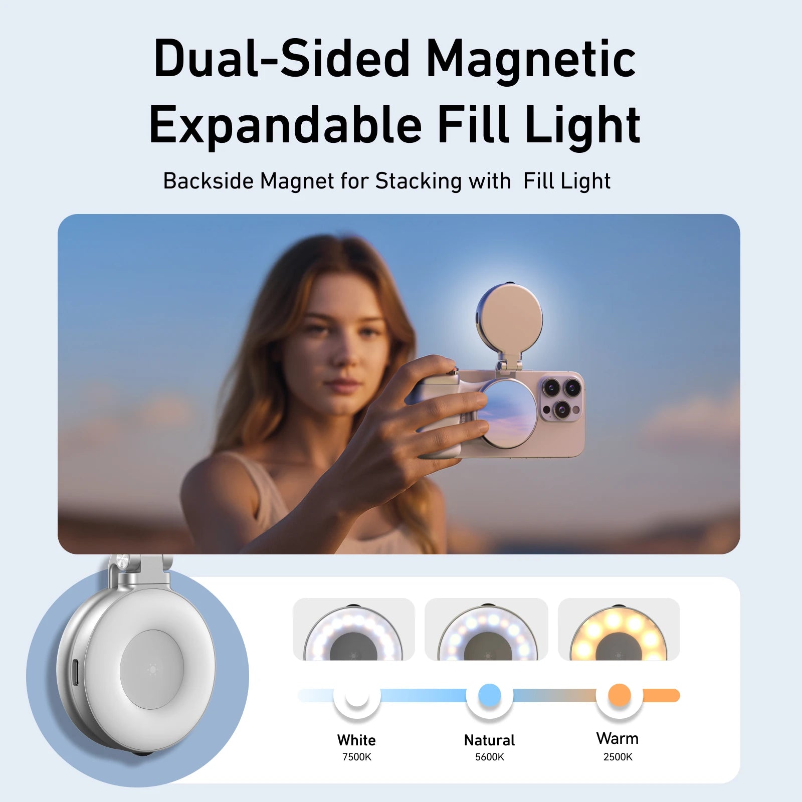 TELESIN GripShot — Magnetic Phone Shooting Handle with Remote