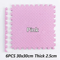 Baby Gym Play Mat 6PCS - Tatame Foam Puzzle Floor Mat for Playroom