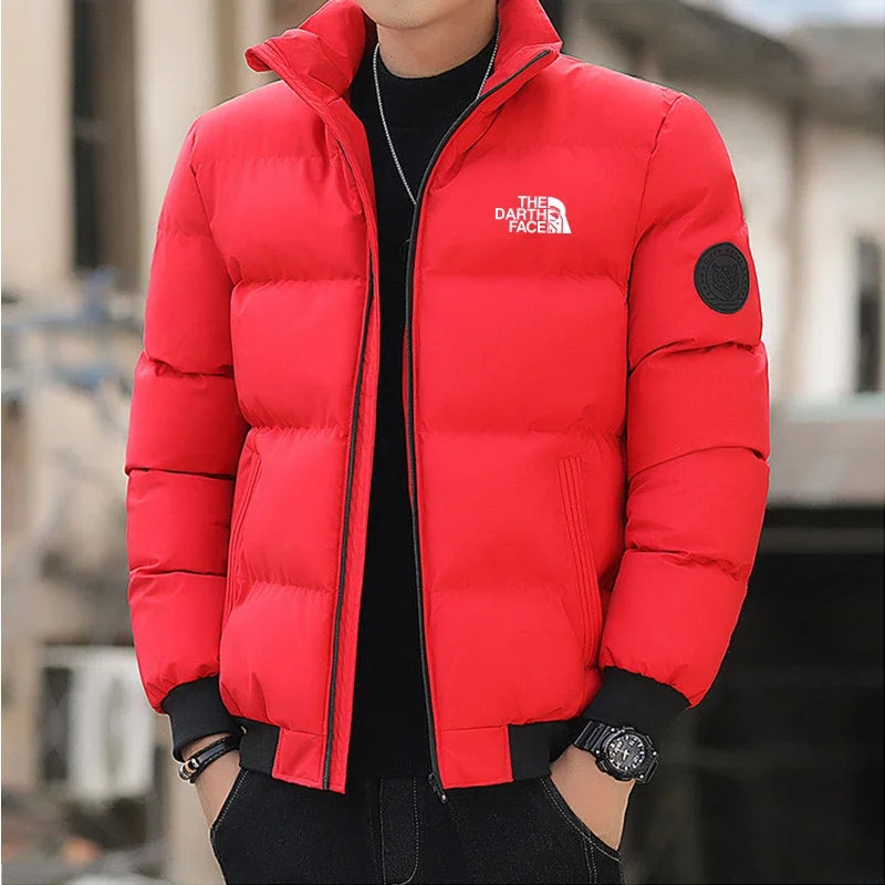Men’s Windproof Winter Parka – Warm & Sleek Coat
