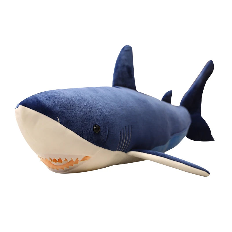 Giant Megalodon Shark kpop Plush Toys For Girls Huge Kawaii Soft Stuffed Doll Pillow Cushion Greative Birthday Gifts for Kids WAREHOUSE SHOP