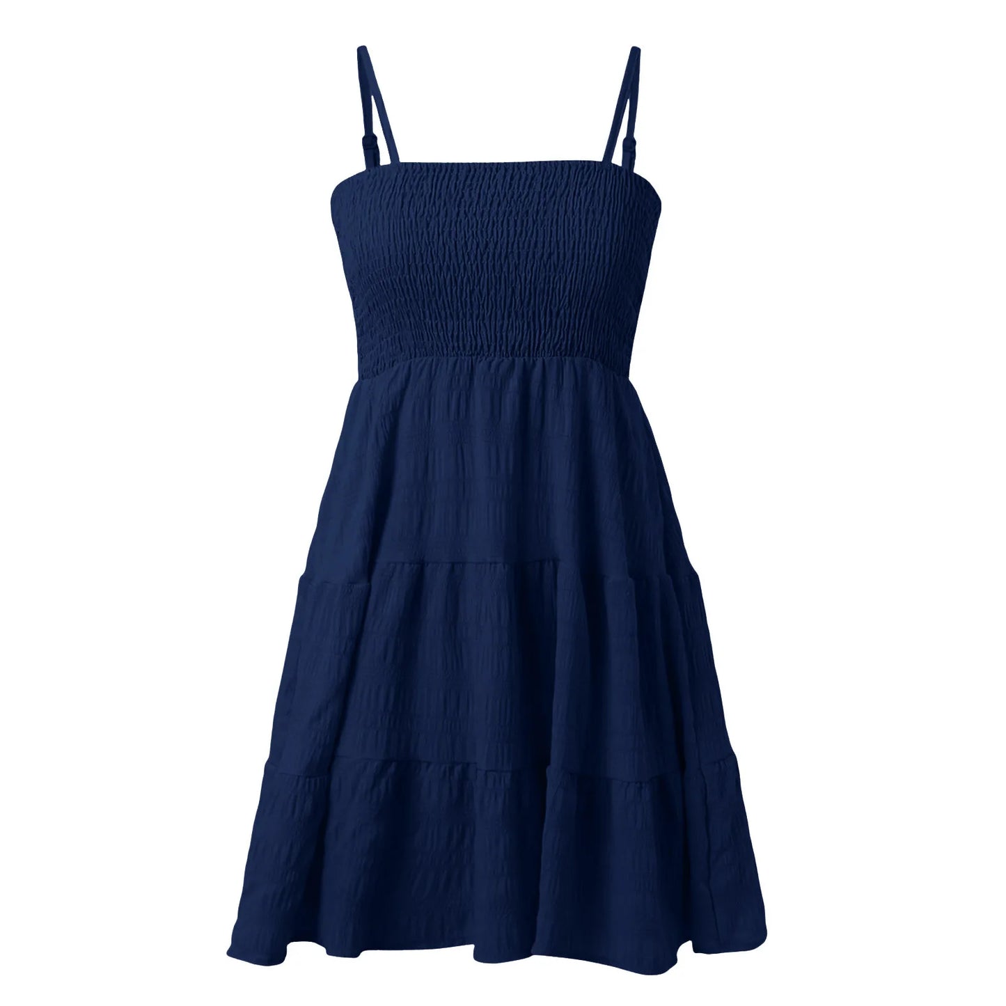 Women Strapless Backless Slip Mini Dress Sexy Lady High Elastic Waist Solid Purple Ruffle Party Dresses AXEWMFS-AXR305
