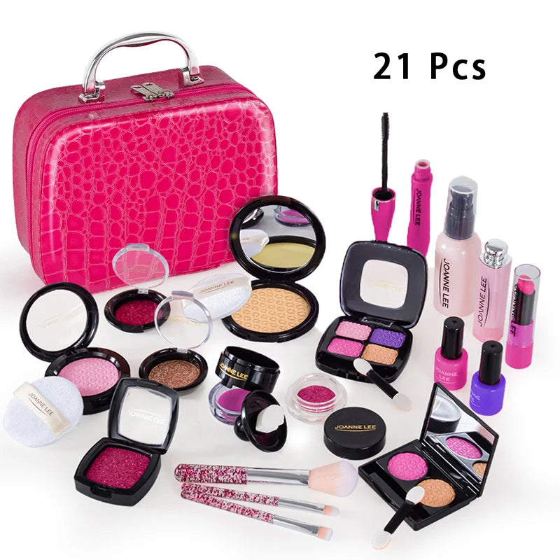 Girl Simulation Make Up Toy Pretend Play Cosmetic Makeup Set Princess Play House Kids Educational Toys Gifts For Girls Children