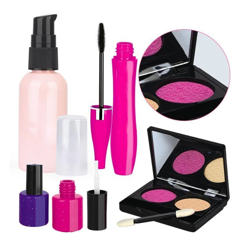 Girl Simulation Make Up Toy Pretend Play Cosmetic Makeup Set Princess Play House Kids Educational Toys Gifts For Girls Children