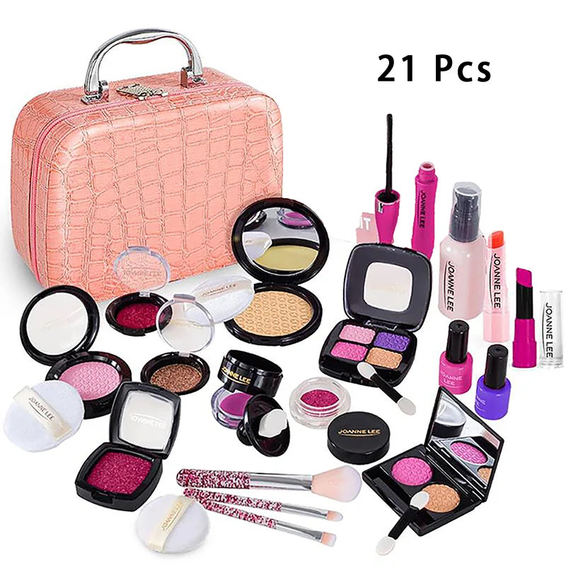 Girl Simulation Make Up Toy Pretend Play Cosmetic Makeup Set Princess Play House Kids Educational Toys Gifts For Girls Children