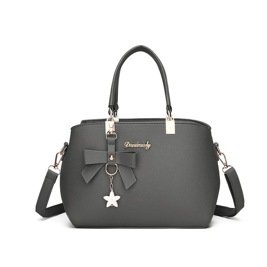 Elegant Shoulder Bag with Bowknot Decoration, Multiple Compartments, Fashion Handbag, Suitable for Work, Party, and Daily Use WAREHOUSE SHOP