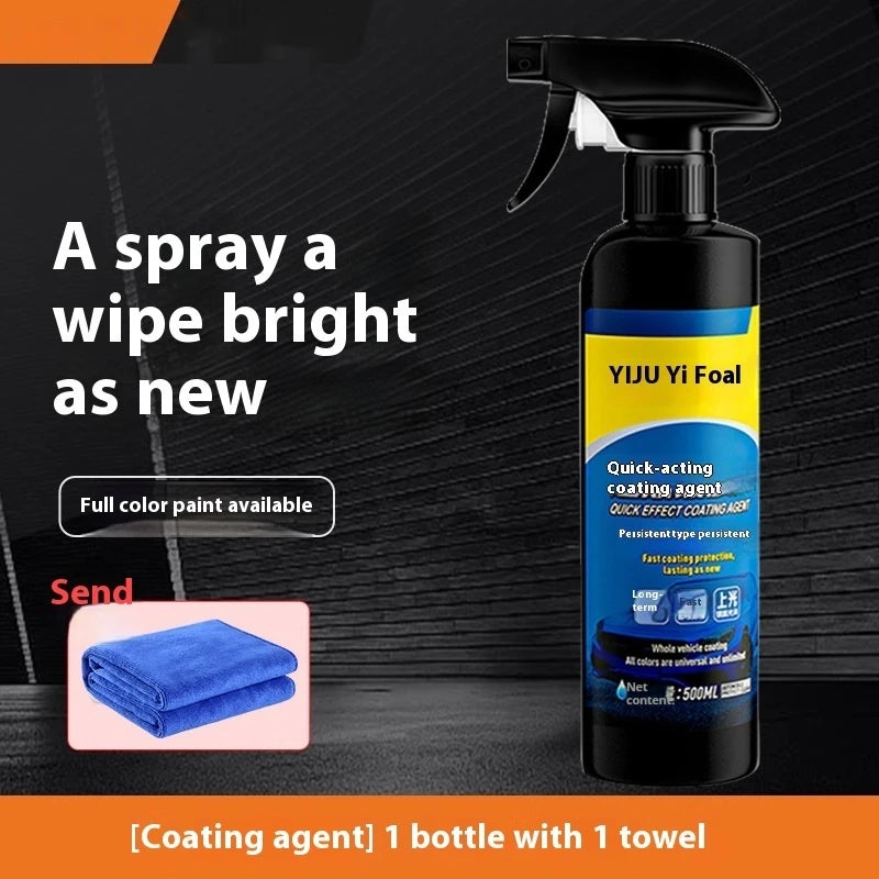 Sopami Car Coating Spray Nano Ceramic Quick Effect Car Coating Agent Spray Quick Coat Car Wax Polish Spray Car Protection