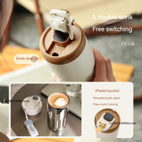 Smart LED Coffee Mug – 450ML Insulated Thermal Bottle