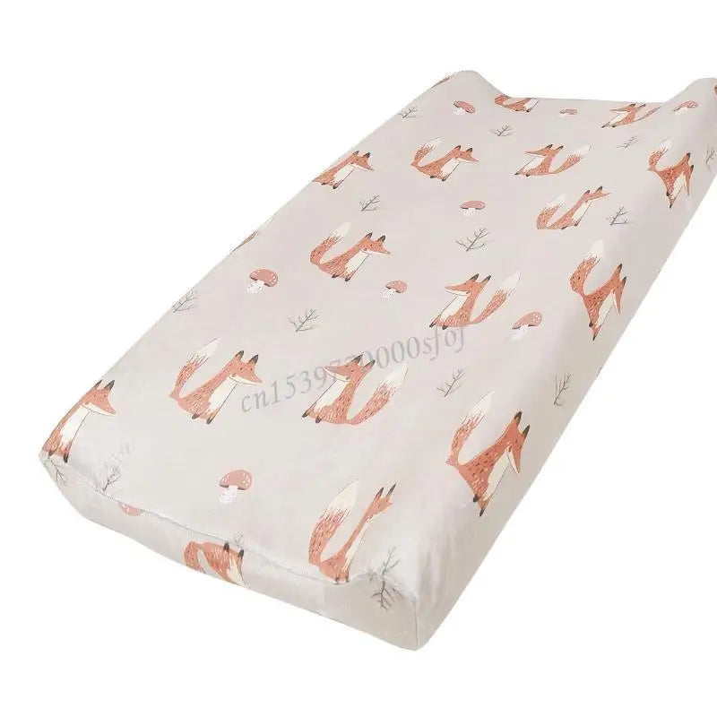 Reusable Baby Diaper Changing Pad Cover - Soft Breathable Nappy Mat
