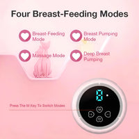 Smart Electric Breast Pump - High Suction Painless Silent Portable