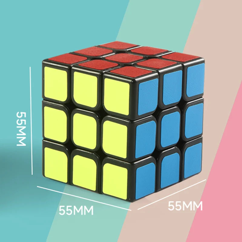 3x3x3 Speed Cube - Smooth Professional Brain Puzzle Toy Gift
